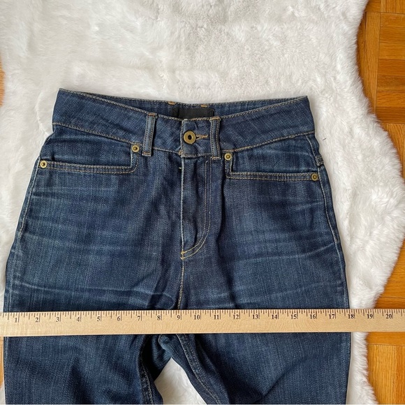 DOLCE GABBANA Jeans woman’s high rise flare vintage denim designer - Picture 10 of 16